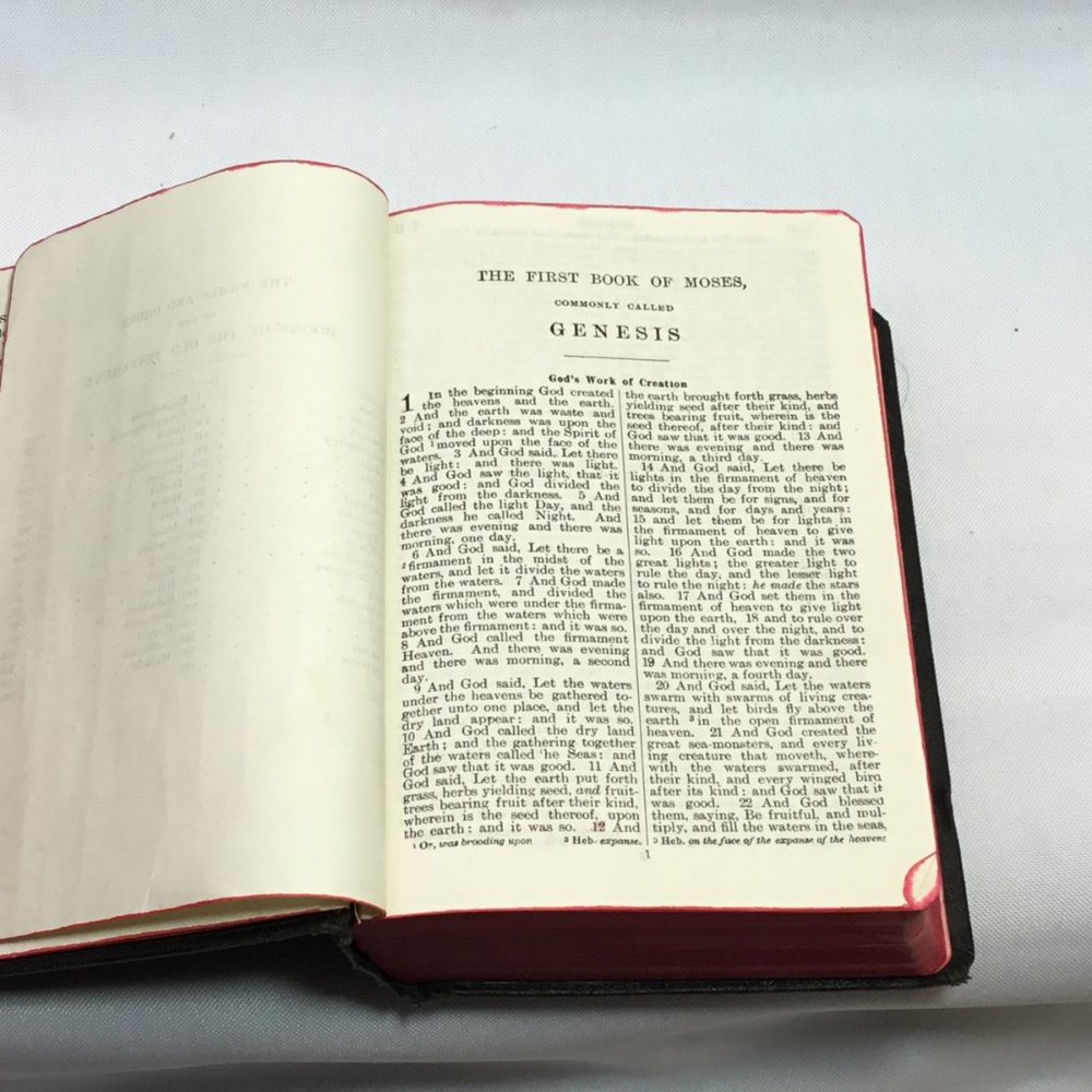 Holy Bible, 1929 American Bible Society Translated Original Tongues, Leather - Picture 7 of 10
